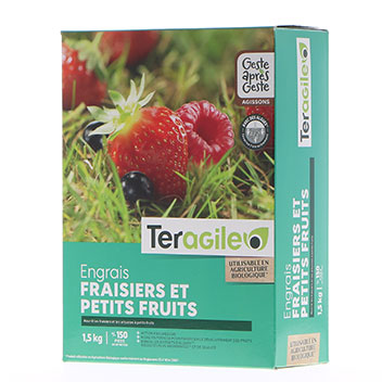 engrais fraisiers et petits fruits teragile