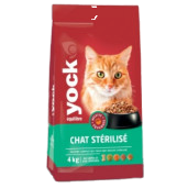 Croquettes chat stérilisé lapin légumes yock