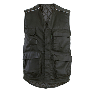 Gilet sans manche noir fortec