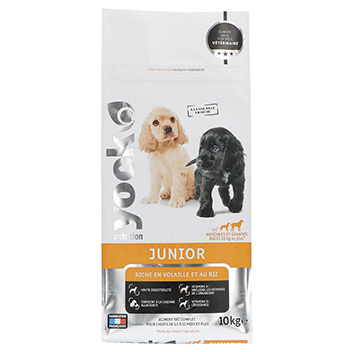 nourriture moyens et grands chiens junior yock