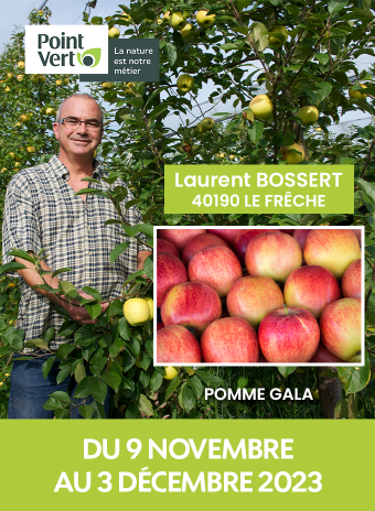 Les pommes de nos producteurs - du 09 novembre au 03 décembre 2023
