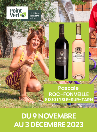 Les vins de nos producteurs - du 09 novembre au 03 décembre 2023