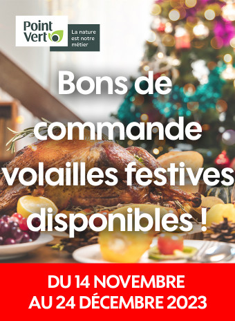 Bon de commande volailles festives - du 14 novembre au 24 décembre