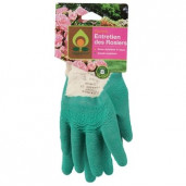 gants pour rosier verts en blanc teragile